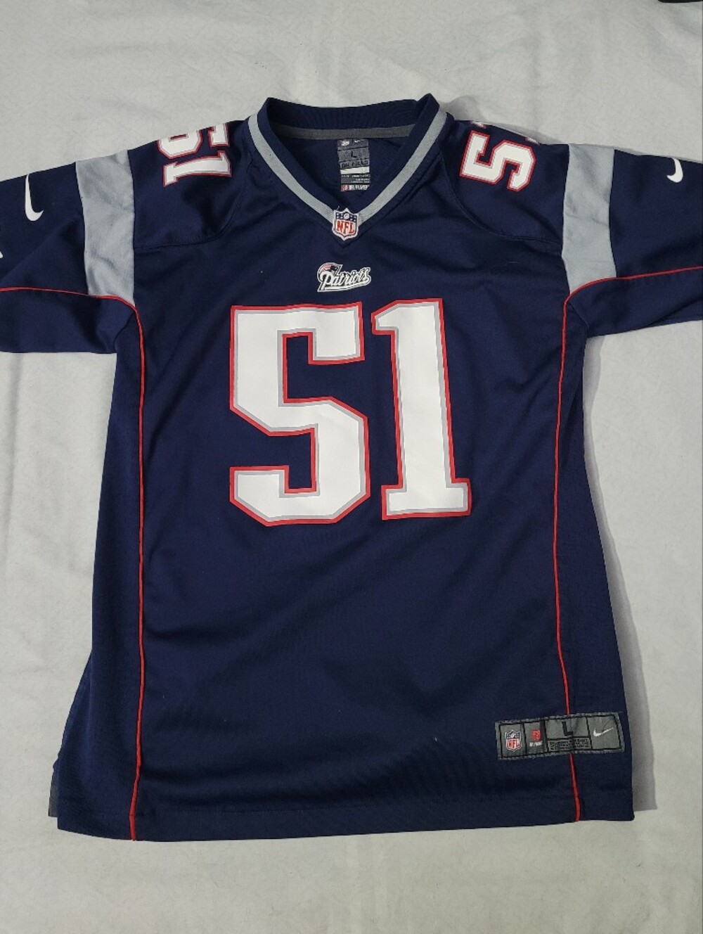 Nike Kids' New England Patriots #51 Mayo NFL Football Jersey